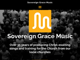 'sovereigngracemusic.org' screenshot
