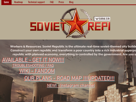 'sovietrepublic.net' screenshot