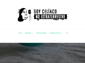 'soyceliaconoextraterrestre.com' screenshot