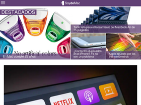 'soydemac.com' screenshot