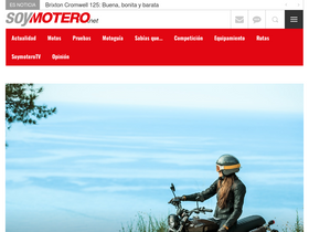 'soymotero.net' screenshot