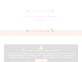 'soyunarcoiris.com' screenshot