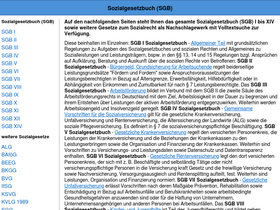'sozialgesetzbuch-sgb.de' screenshot