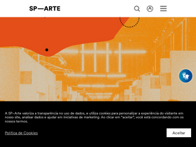 'sp-arte.com' screenshot