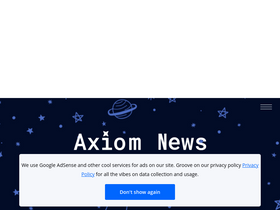 'space-axiom.com' screenshot
