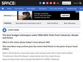 'space.com' screenshot