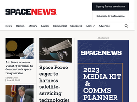 'spacenews.com' screenshot