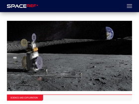 'spaceref.com' screenshot