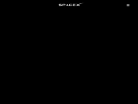 'spacex.com' screenshot