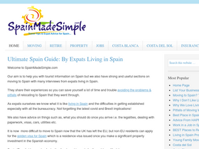 'spainmadesimple.com' screenshot
