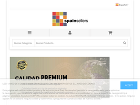 'spainsellers.com' screenshot