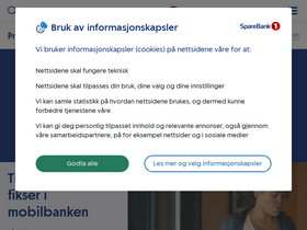 'sparebank1.no' screenshot