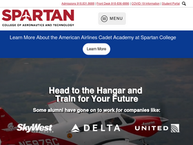 'spartan.edu' screenshot