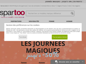 'spartoo.com' screenshot
