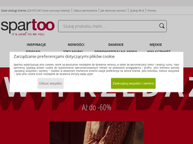 'spartoo.pl' screenshot