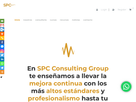 'spcgroup.com.mx' screenshot