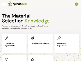 'specialchem.com' screenshot