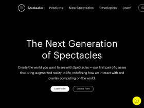 'spectacles.com' screenshot