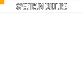 'spectrumculture.com' screenshot