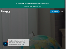 'spectrumreach.com' screenshot