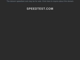 'speedtest.com' screenshot