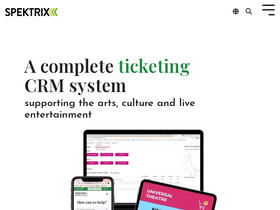 'spektrix.com' screenshot