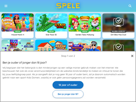 'spele.nl' screenshot