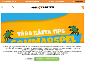 'spelexperten.com' screenshot