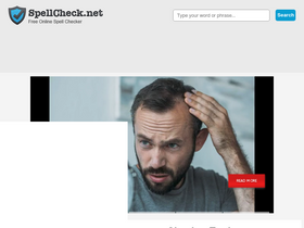 'spellcheck.net' screenshot