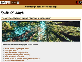 'spellsofmagic.com' screenshot