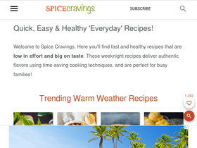 'spicecravings.com' screenshot