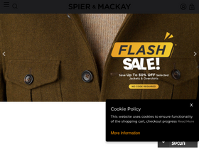 'spierandmackay.com' screenshot