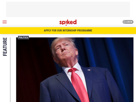 'spiked-online.com' screenshot