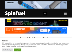 'spinfuel.com' screenshot