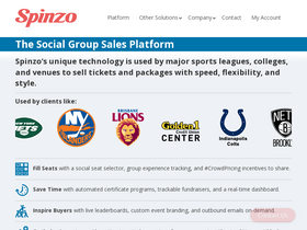 'spinzo.com' screenshot