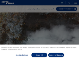 'spiraxsarco.com' screenshot