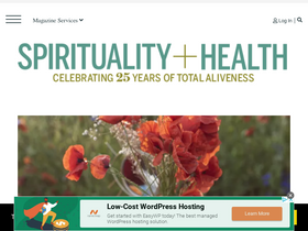 'spiritualityhealth.com' screenshot