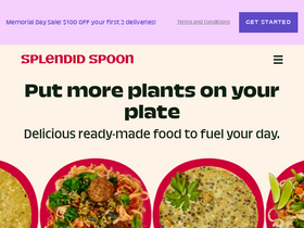 'splendidspoon.com' screenshot