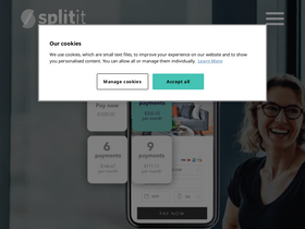 'splitit.com' screenshot