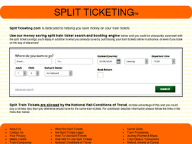 'splitticketing.com' screenshot