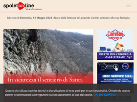 'spoletonline.com' screenshot