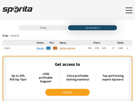 'sporita.com' screenshot