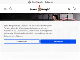 'sport-knight.de' screenshot