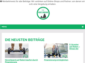 'sport-und-abenteuer.de' screenshot