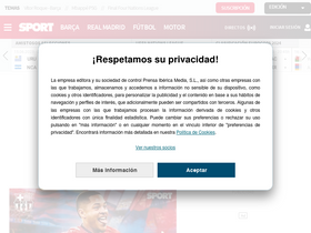 'sport.es' screenshot