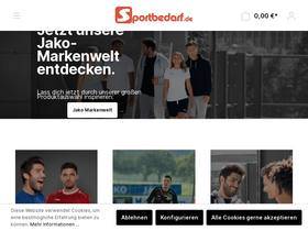'sportbedarf.de' screenshot