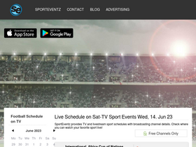 'sporteventz.com' screenshot