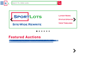 'sportlots.com' screenshot