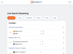'sportplus.live' screenshot