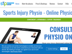 'sports-injury-physio.com' screenshot